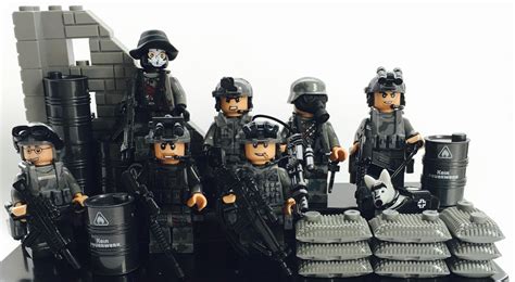 Customized Military Minifigurines 5 Lego Army Lego Soldiers Lego