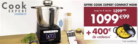 Robot Cuiseur Magimix Cook Expert Connect Noir Pas Cher Robot De