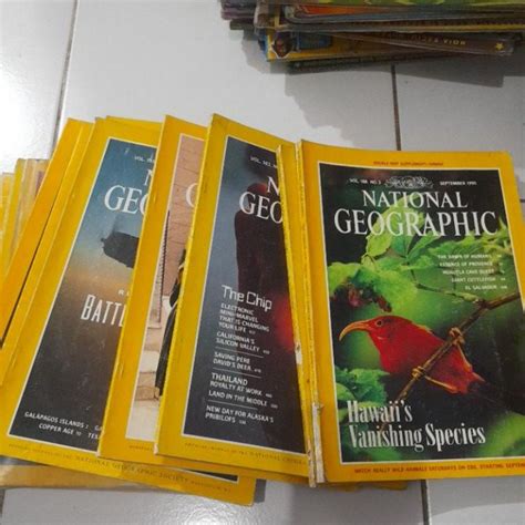 Jual Majalah National Geographic Natgeo Bahasa Inggris Shopee Indonesia