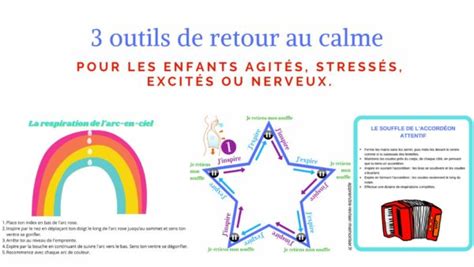 Outils De Retour Au Calme Pour Les Enfants Agit S Stress S Ou Nerveux