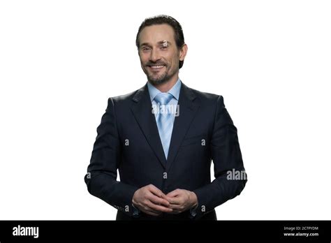 Smiling Mature Businessman Stock Photo Alamy