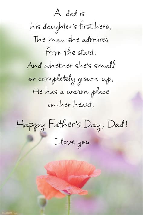 I Love You Daddy Poems From Daughter