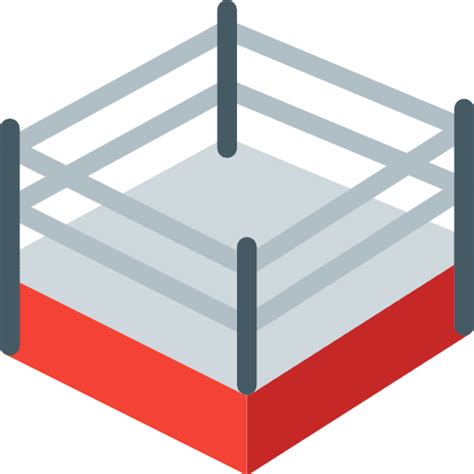 Boxing Ring Sketch Png Vibrant Colors