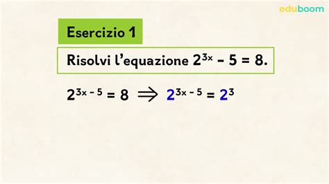 Importante Equazioni Esponenziali Matematica Terza Superiore