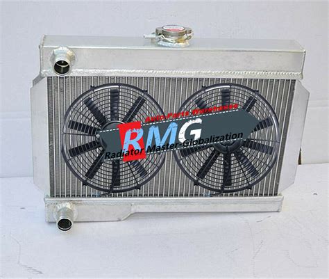 Aluminum Radiator For Mg Rover Mgb Gt Base Nib Row