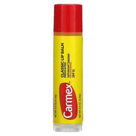 Carmex Classic Lip Balm Medicated Spf 15 15 Oz 425 G Iherb