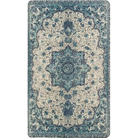 Amazon Lahome Floral Medallion Collection Area Rug X Non