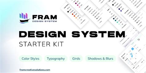 Fram Design System Starter Kit Community Figma Community