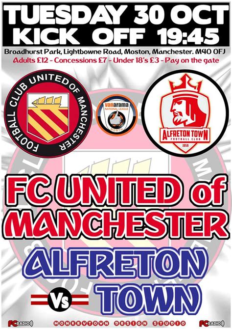 FC Live - FC United v Alfreton Town - Oct 2018