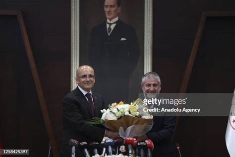 turkish finance minister mehmet simsek stock  high res