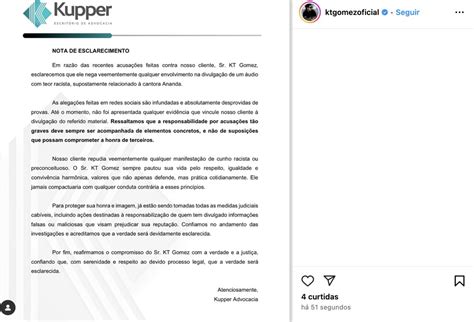 Caso Ana Paula Minerato: KT Gomez nega ter vazado áudios racistas e ...