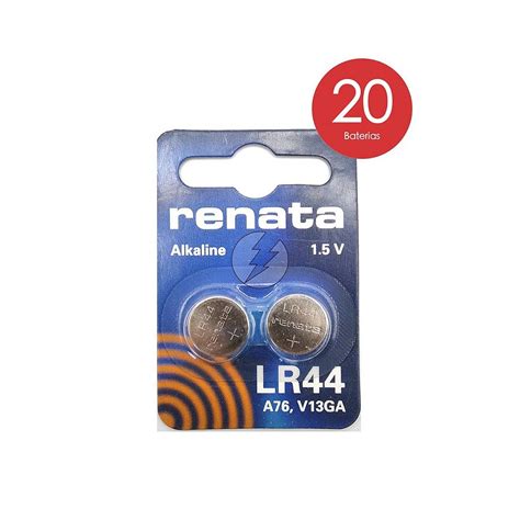 20 Unidades Da Bateria Alcalina Lr44 Ag13 Produto Original Cartela