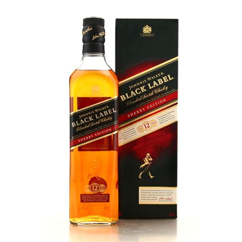 Johnnie Walker Black Label 12 Year Old Sherry Finish Whisky Auctioneer