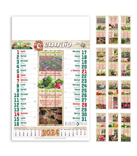 Calendario Orto E Giardino Fg Youprintyouprint