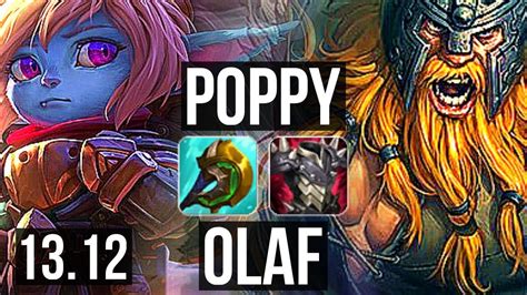 Poppy Vs Olaf Top 8 0 5 900 Games 1 2m Mastery Legendary Na