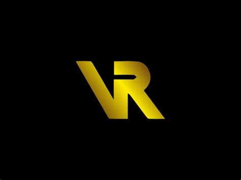 Premium Vector Vr Logo Design