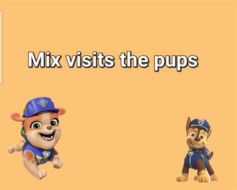 Paw Patrol Mix Visits The Pups By Braylau On Deviantart