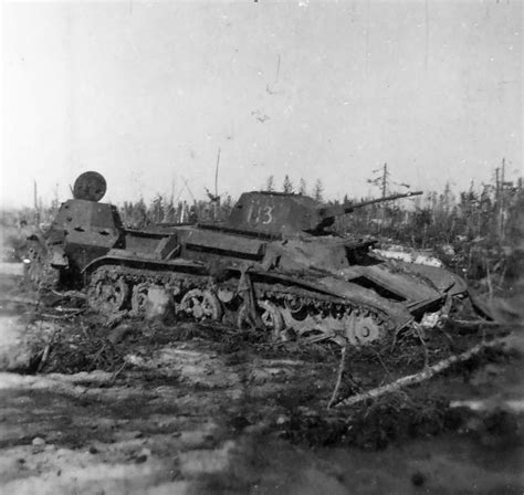 T-60 tank code 113 | World War Photos