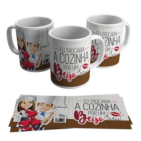 Caneca Cozinheiro Cozinheira Elo Produtos Especiais