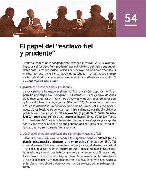 El Papel Del Esclavo Fiel Y Prudente Biblioteca En L Nea Watchtower