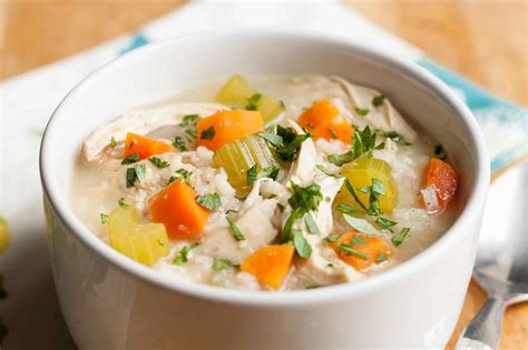 One Pot Chicken And Rice Soup Recipe
