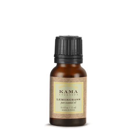 Kama Ayurveda Lemongrass Essential Oil 12 Ml Buy Indian Products Online Raffeldeals Buy