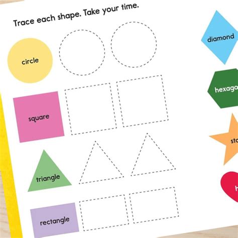 My First Preschool Shape Tracing Workbook Sarah Chesworth