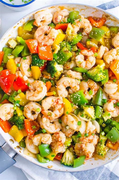 BEST EVER Shrimp Stir Fry IFOODreal