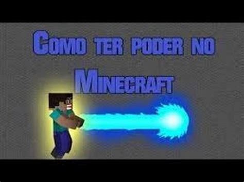 Como Ter Super Poderes SEM MOD No Minecraft YouTube