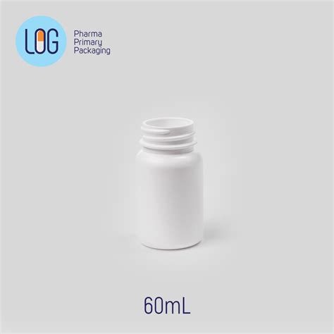 250ml Hdpe Bottle 53mm Nf White Round Pharma Primary Packaging