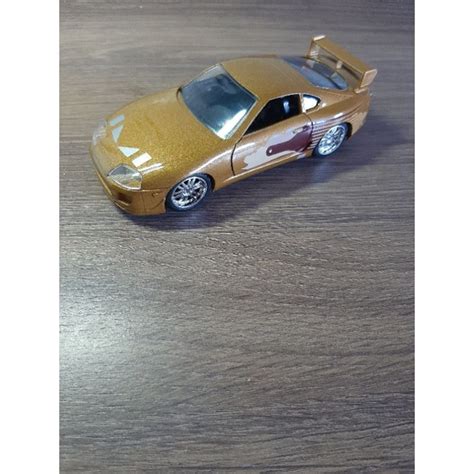 Miniaturas Velozes E Furiosos Toyota Supra Slap Jack S Jada Escala 1 32