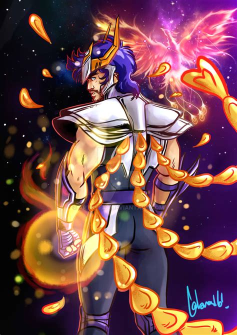 Ikki Phoenix Saint Seiya By Artbyfab On Deviantart