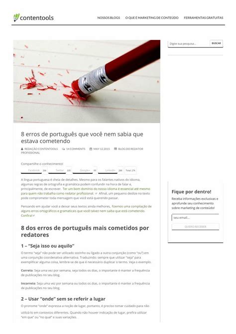 PDF 8 Erros de Português Que Você Nem Sabia Que Estava Cometendo