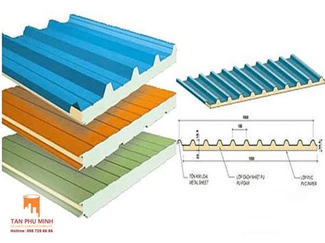 Báo giá tôn xốp cách nhiệt cập nhật 2022 Giới thiệu 02 dòng vật liệu