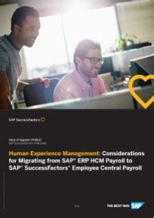 Top Reasons For Moving From SAP ERP HCM Payroll To SAP SuccessFactors