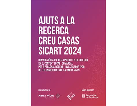 Resoluci Provisional Dels Ajuts A La Recerca Creu Casas Sicart