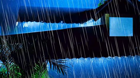 Beat Stress Fall Asleep Fast With Heavy Rainstorm And Powerful