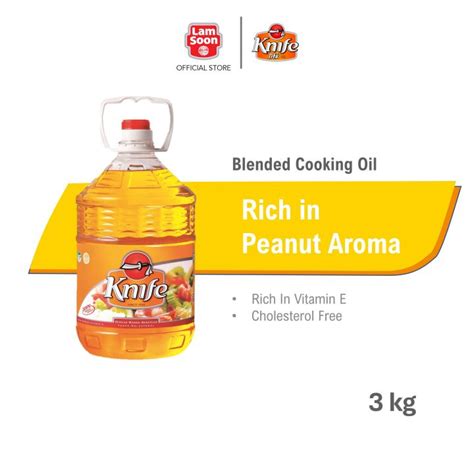 Knife Cooking Oil 3kg Lazada