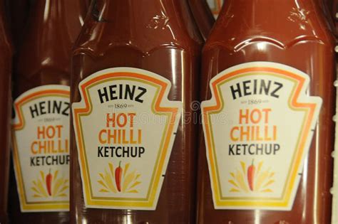 Heinz Hot Chili Ketchup On Sale In Denmark Editorial Photography Image Of Economy Heinz