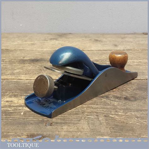 Vintage Record No 0120 Adjustable Block Plane Fully Refurbished