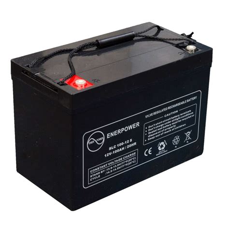 Batterie Courte V Ah Agm Slc S Enerpower Srl