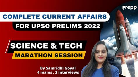 Science And Technology Complete Current Affair For Upsc Prelims