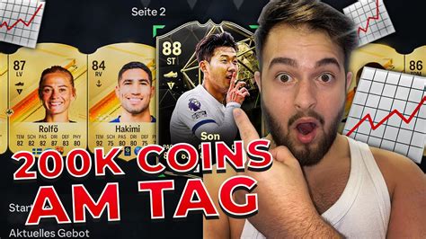 EA FC 24 SO MACHST DU 200K AM TAG SCHNELL COINS MACHEN YouTube