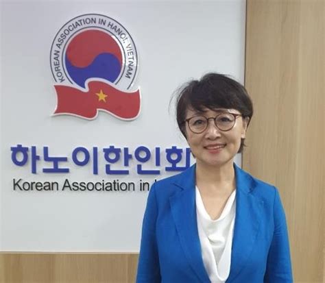 장은숙 하노이한인회장 전 세계 한인회 모델 되겠다 연합뉴스