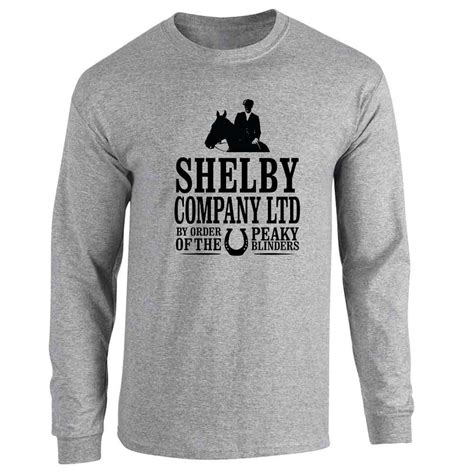 Peaky Blinders Merchandise Shelby Company Ltd Long Sleeve Walmart