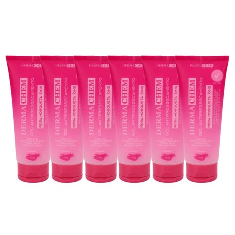 Box 6 Sabonete Ultra Hidratante Rosa Mosqueta Dermachem 100m Shopee