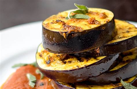 Grilled Eggplant Steaks With Marinara Sauce PrepYoSelf