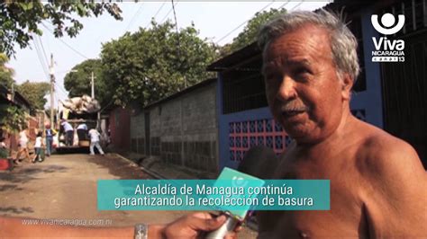 Alcald A De Managua Contin A Garantizando La Recolecci N De Basura