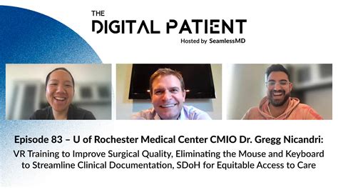 Seamlessmd Tdp 83 U Of Rochester Medical Center Cmio Dr Gregg