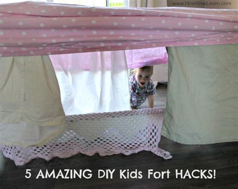 amazing diy kids forts  wee learn